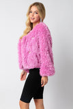 Fluffy pink dream jacket